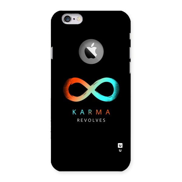 Karma Revolves Back Case for iPhone 6 Logo Cut