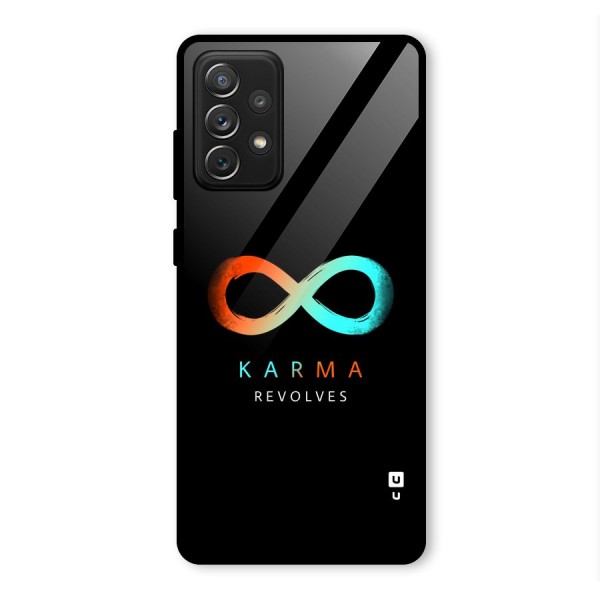 Karma Revolves Glass Back Case for Galaxy A72