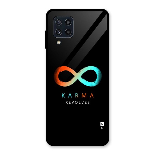 Karma Revolves Glass Back Case for Galaxy M32