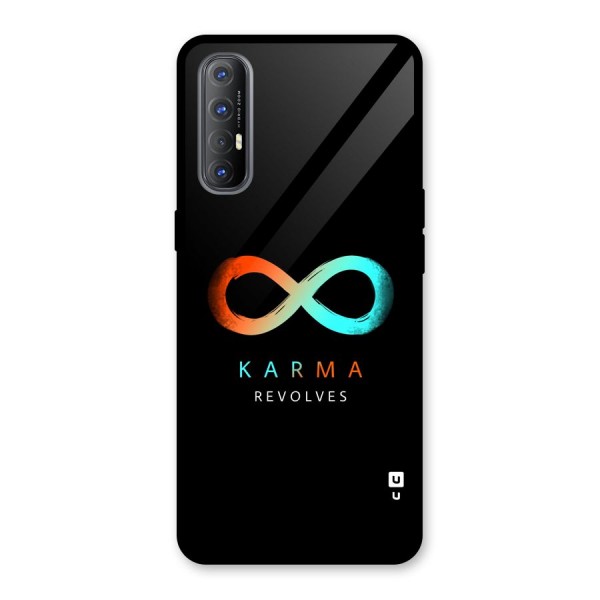 Karma Revolves Glass Back Case for Oppo Reno3 Pro