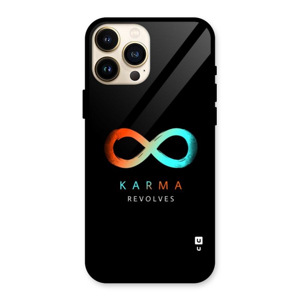 Karma Revolves Glass Back Case for iPhone 13 Pro Max