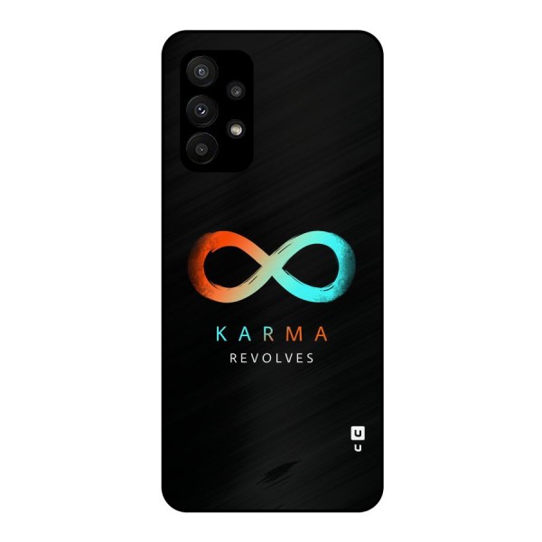 Karma Revolves Metal Back Case for Galaxy A23