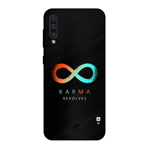 Karma Revolves Metal Back Case for Galaxy A30s