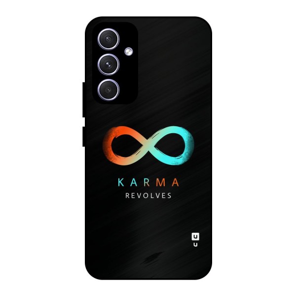 Karma Revolves Metal Back Case for Galaxy A54
