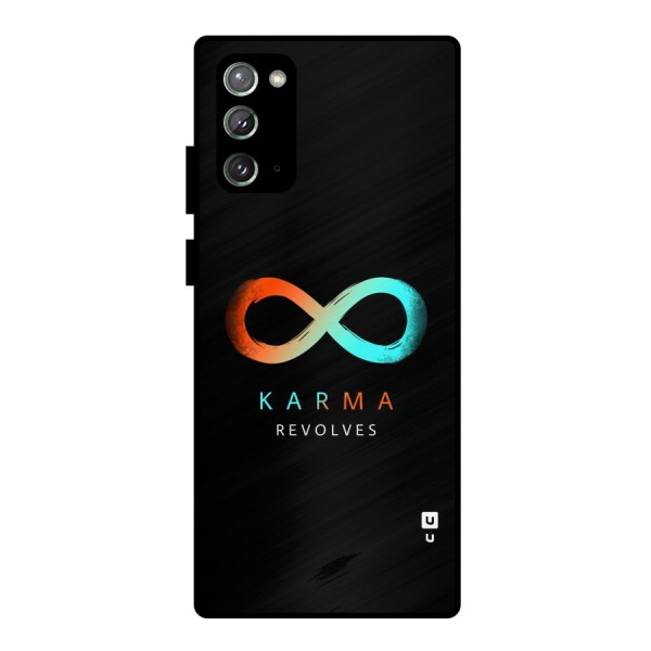 Karma Revolves Metal Back Case for Galaxy Note 20