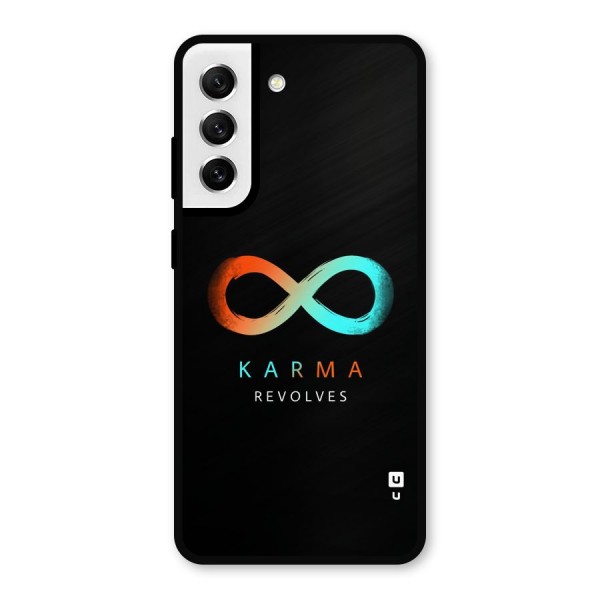 Karma Revolves Metal Back Case for Galaxy S21 FE 5G