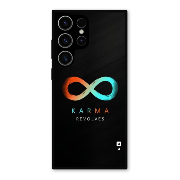 Karma Revolves Metal Back Case for Galaxy S23 Ultra