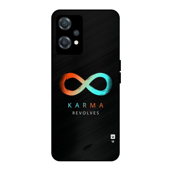 Karma Revolves Metal Back Case for OnePlus Nord CE 2 Lite 5G