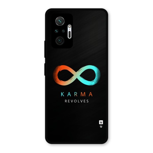 Karma Revolves Metal Back Case for Redmi Note 10 Pro