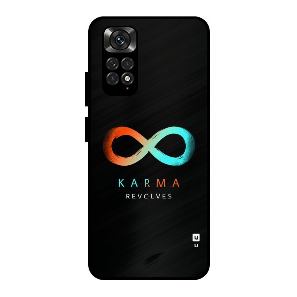 Karma Revolves Metal Back Case for Redmi Note 11 Pro Plus 5G