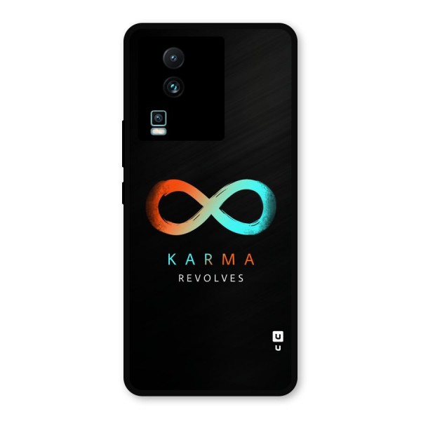 Karma Revolves Metal Back Case for iQOO Neo 7