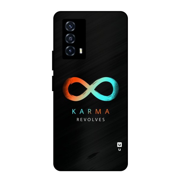 Karma Revolves Metal Back Case for iQOO Z5