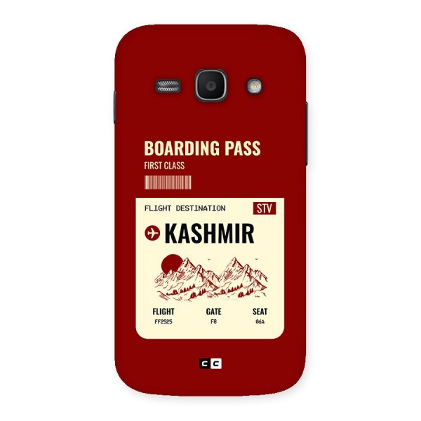 Kashmir Boarding Pass Back Case for Galaxy Ace3