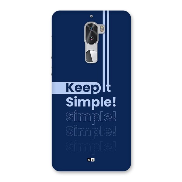 Keep It Simple Back Case for Coolpad Cool 1