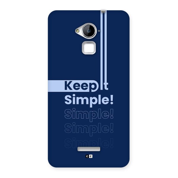 Keep It Simple Back Case for Coolpad Note 3