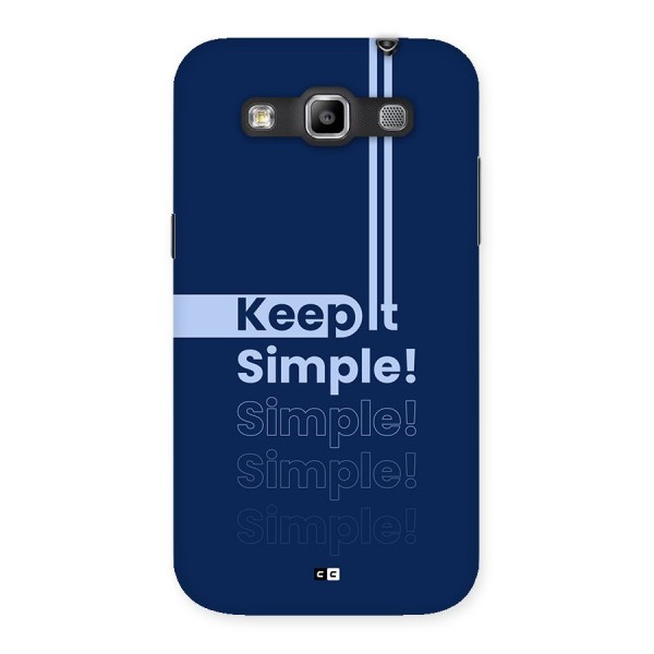 Keep It Simple Back Case for Galaxy Grand Quattro