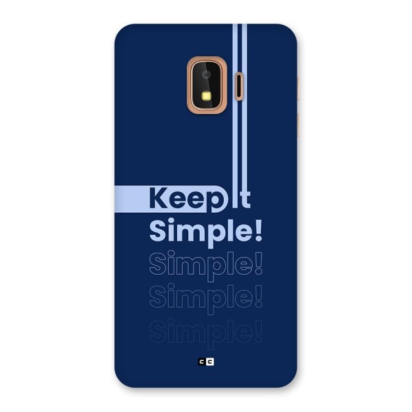Keep It Simple Back Case for Galaxy J2 Core