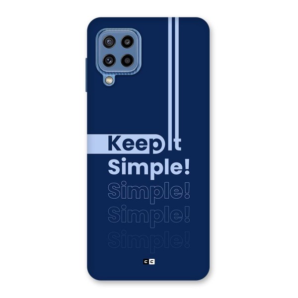 Keep It Simple Back Case for Galaxy M32
