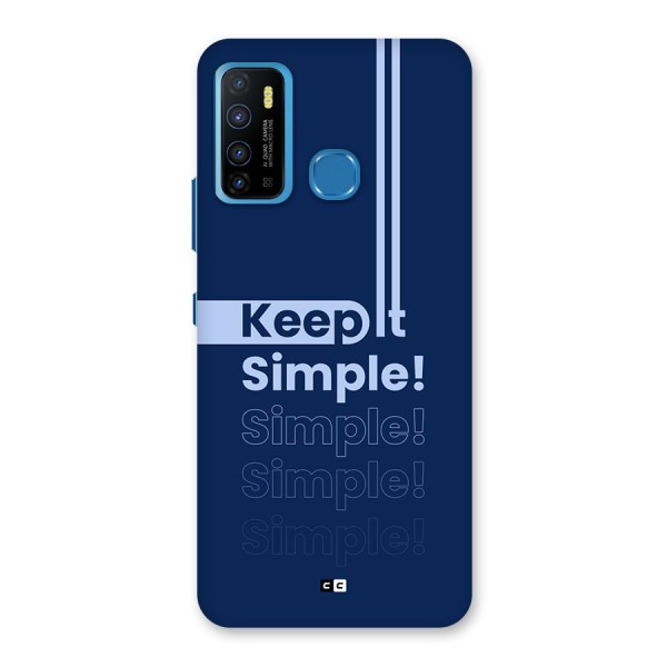 Keep It Simple Back Case for Infinix Hot 9