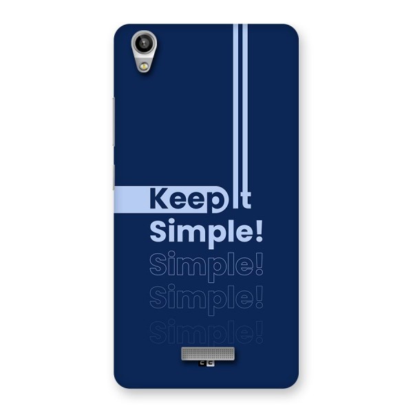 Keep It Simple Back Case for Lava Pixel V1