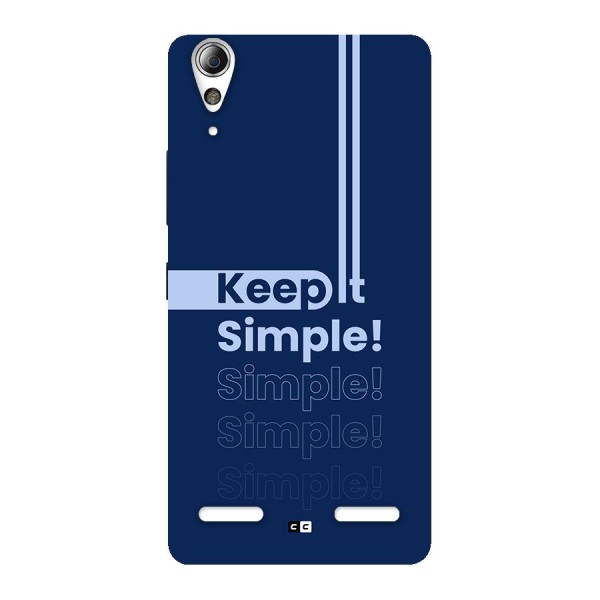 Keep It Simple Back Case for Lenovo A6000 Plus