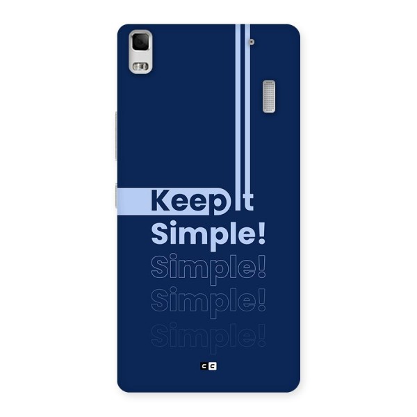 Keep It Simple Back Case for Lenovo K3 Note