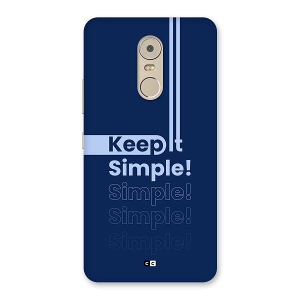 Keep It Simple Back Case for Lenovo K6 Note