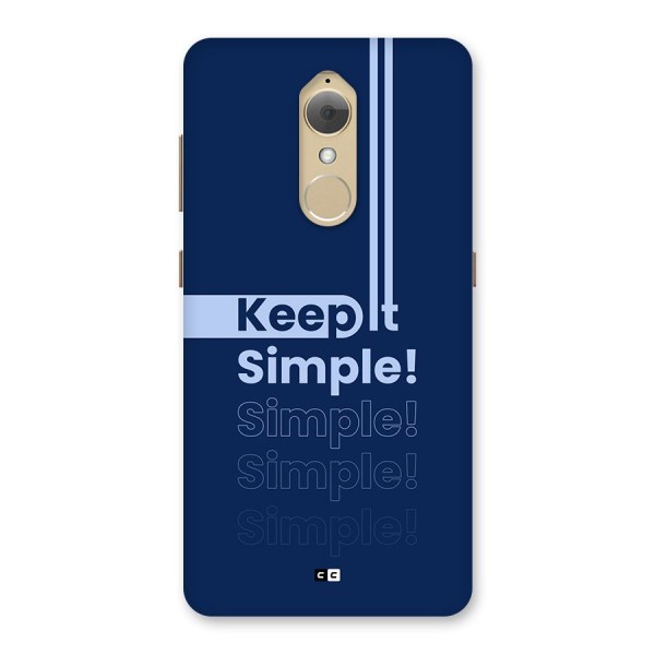 Keep It Simple Back Case for Lenovo K8