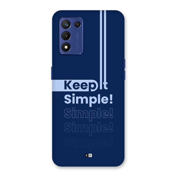 Keep It Simple Back Case for Realme 9 5G Speed