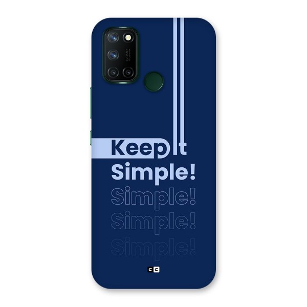 Keep It Simple Back Case for Realme C17