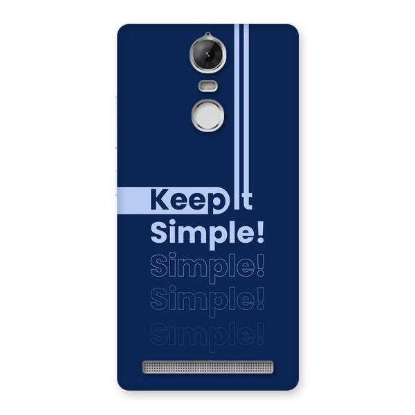 Keep It Simple Back Case for Vibe K5 Note