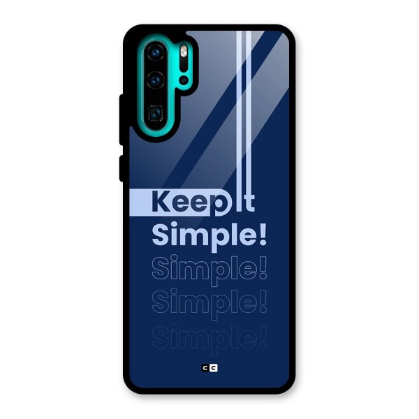 Keep It Simple Glass Back Case for Huawei P30 Pro