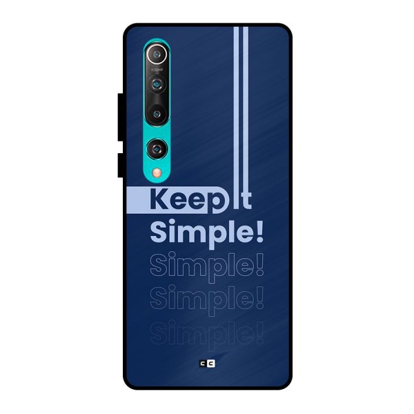 Keep It Simple Metal Back Case for Mi 10