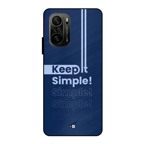 Keep It Simple Metal Back Case for Mi 11X Pro