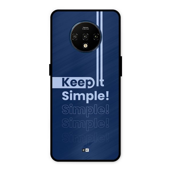 Keep It Simple Metal Back Case for OnePlus 7T