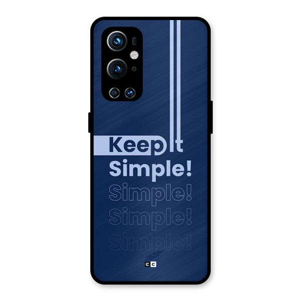 Keep It Simple Metal Back Case for OnePlus 9 Pro