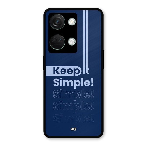 Keep It Simple Metal Back Case for OnePlus Nord 3