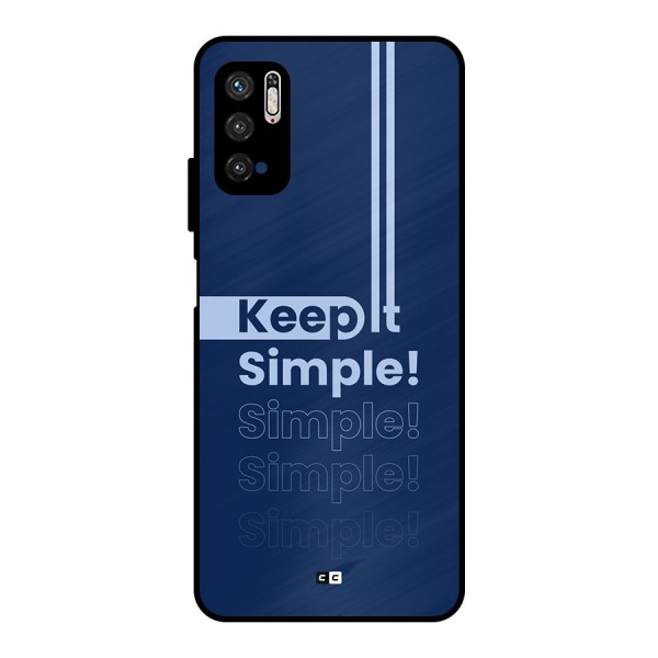 Keep It Simple Metal Back Case for Poco M3 Pro 5G