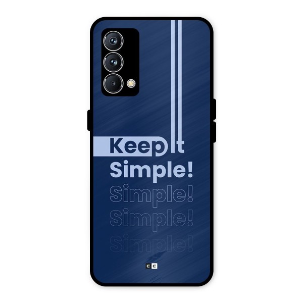 Keep It Simple Metal Back Case for Realme GT Master Edition