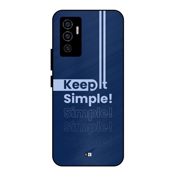 Keep It Simple Metal Back Case for Vivo V23e