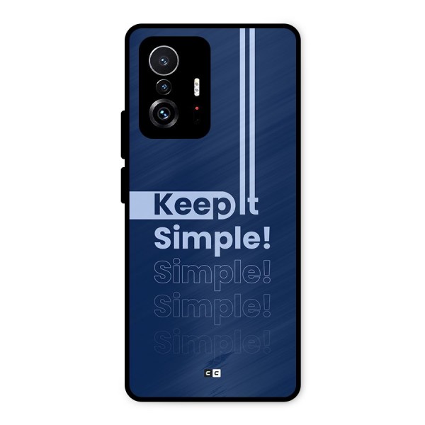 Keep It Simple Metal Back Case for Xiaomi 11T Pro