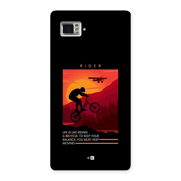 Keep Moving Rider Back Case for Lenovo Vibe Z2 Pro K920