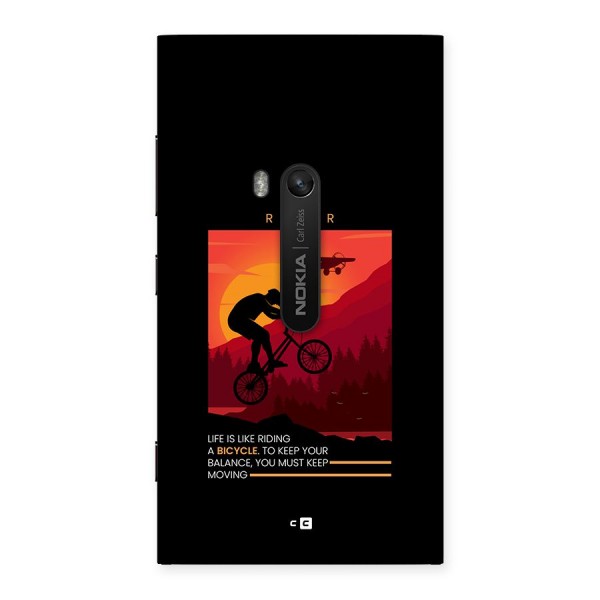 Keep Moving Rider Back Case for Lumia 920
