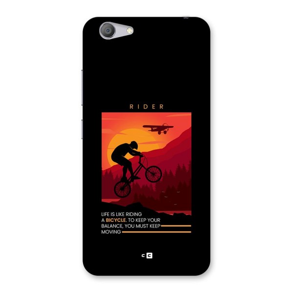 Keep Moving Rider Back Case for Vivo Y53