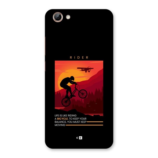 Keep Moving Rider Back Case for Vivo Y71i