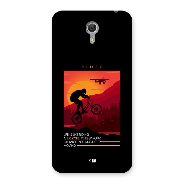 Keep Moving Rider Back Case for Zuk Z1
