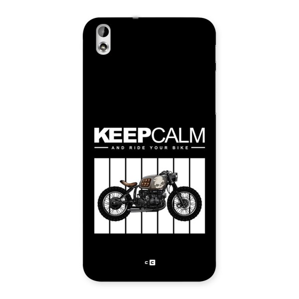 Keeps Calm Back Case for Desire 816