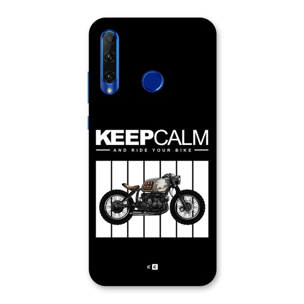 Keeps Calm Back Case for Honor 20i