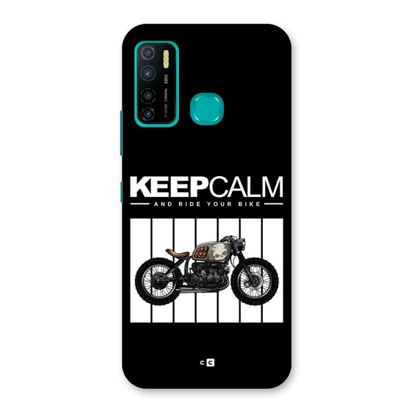 Keeps Calm Back Case for Infinix Hot 9 Pro