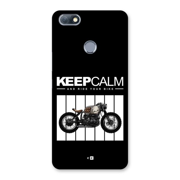 Keeps Calm Back Case for Infinix Note 5